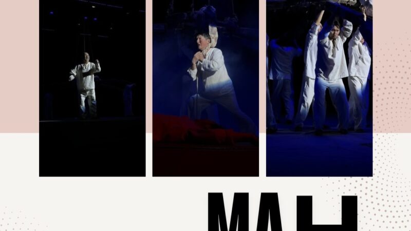 Кыргызстандык актерлор Андижанда “Маң” спектаклин тартуулашат