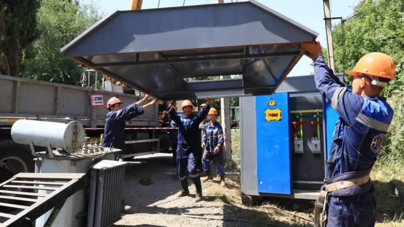 Бишкекте 12 айдын ичинде 1917 трансформатор оңдолду