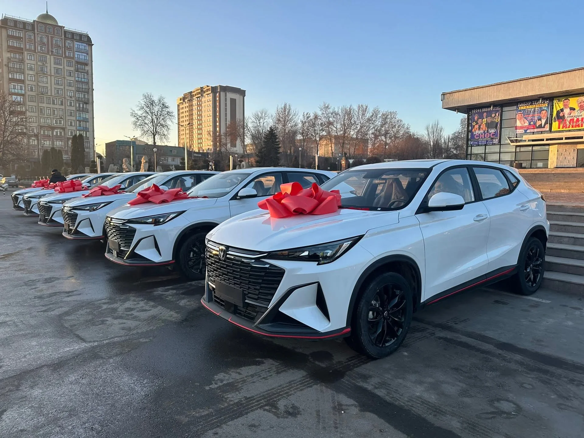 Милициянын кайгуул кызматына 5 кызматтык унаа тапшырылды