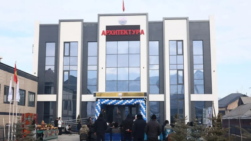Ноокатта архитектура башкармалыгынын жаңы имараты пайдаланууга берилди