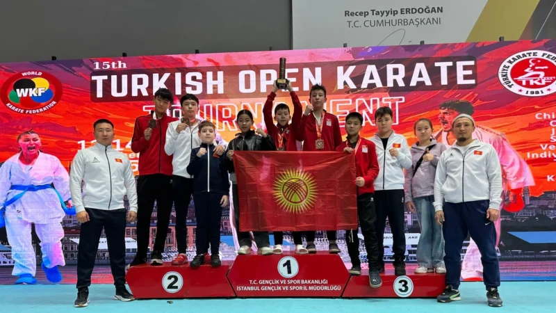Кыргызстандык каратечилер эл аралык мелдеште 3 коло медалга ээ болушту