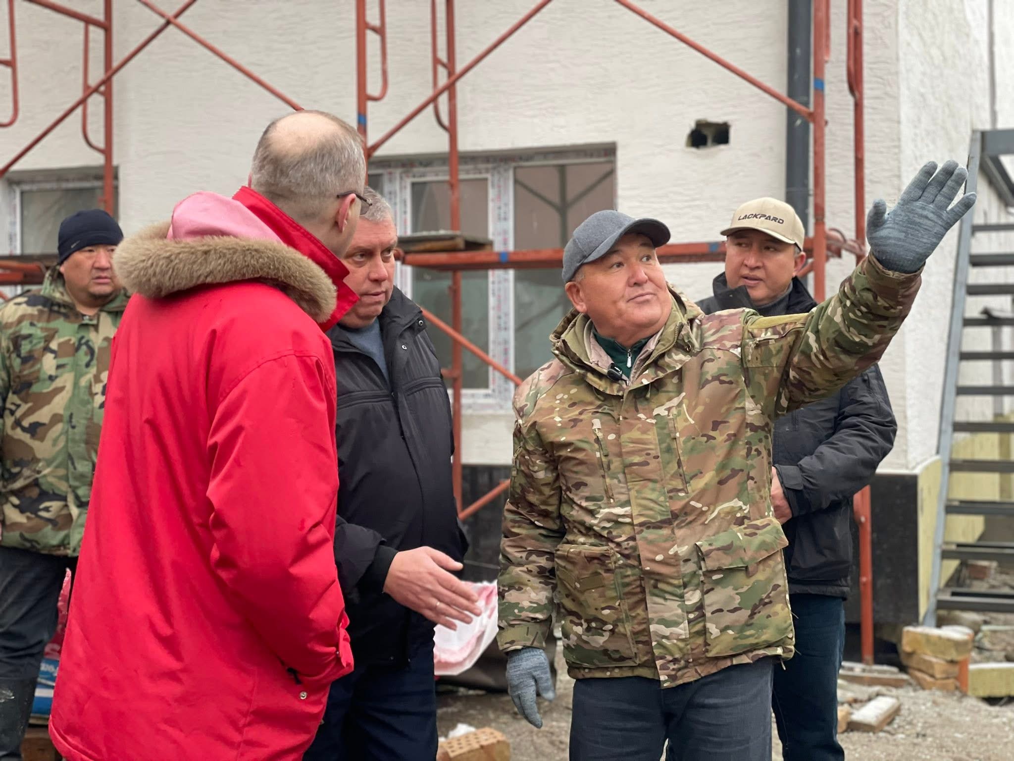 Оштун мэри “Асан-Үсөн” балдар бакчасынын курулуш иштерин текшерди