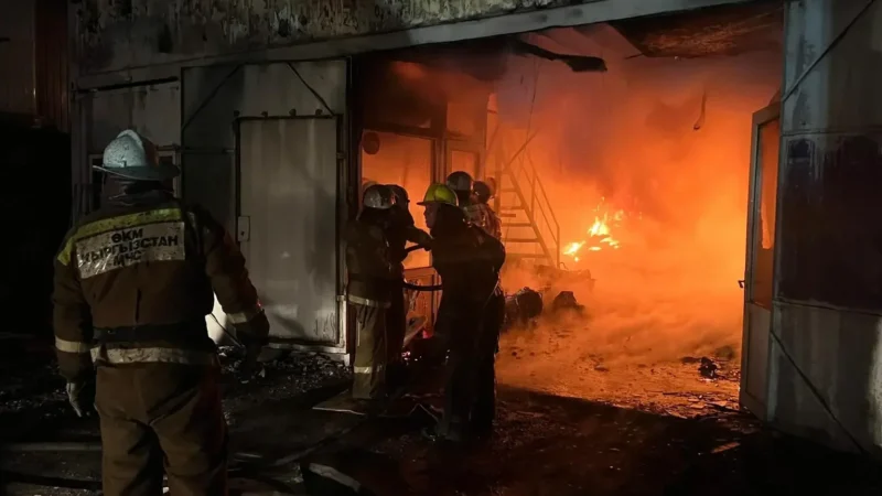 Өлкө аймагында бир суткада 13 өрт кырсыгы катталды