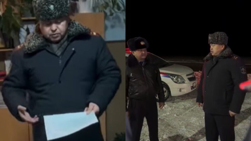 ЖКККББнын башчысы Кемин, Балыкчыдагы кызматкерлерин тизип алып, зекиди