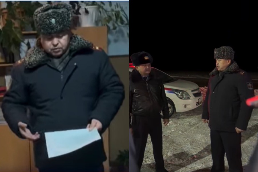 ЖКККББнын башчысы Кемин, Балыкчыдагы кызматкерлерин тизип алып, зекиди