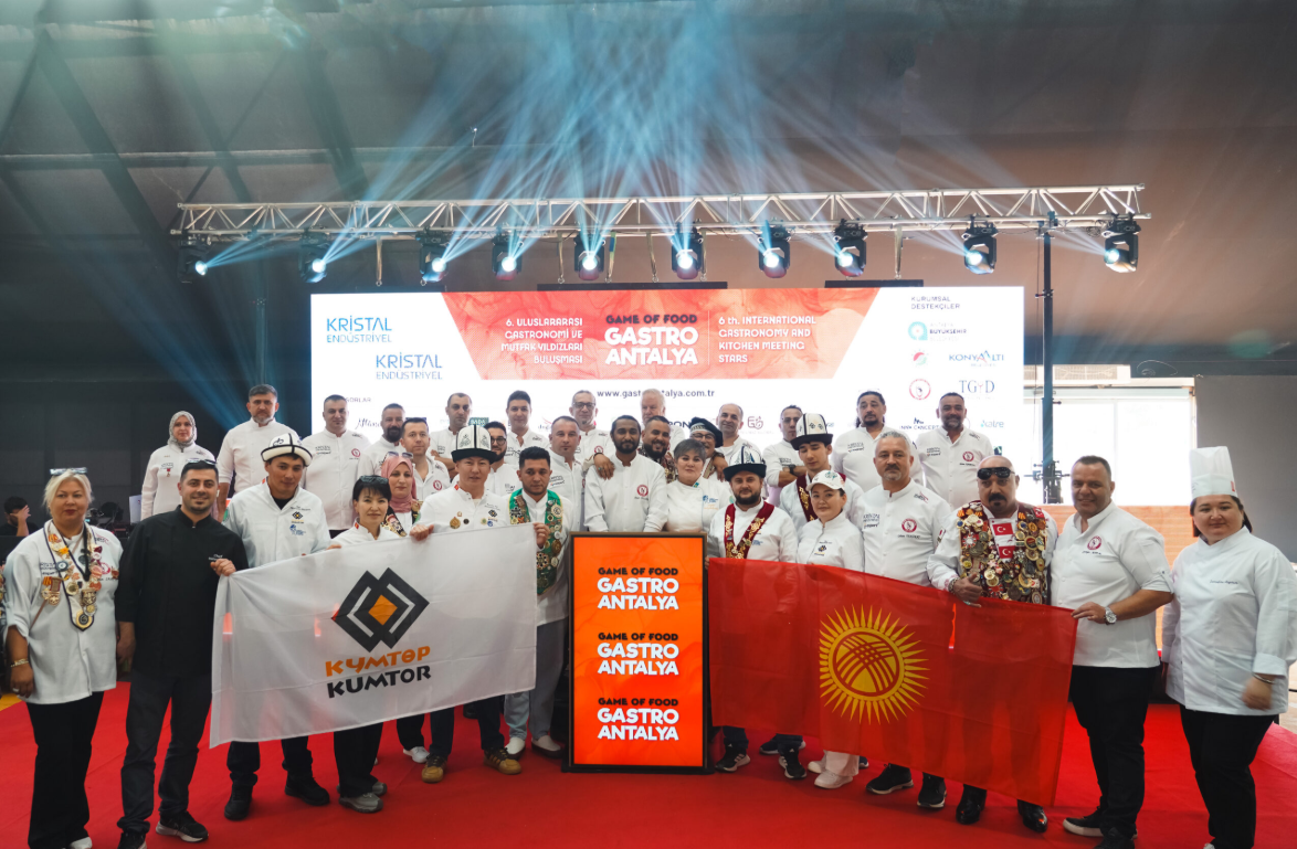 Кумтөрдүн ашпозчулар командасы Антальяда 5 алтын утту