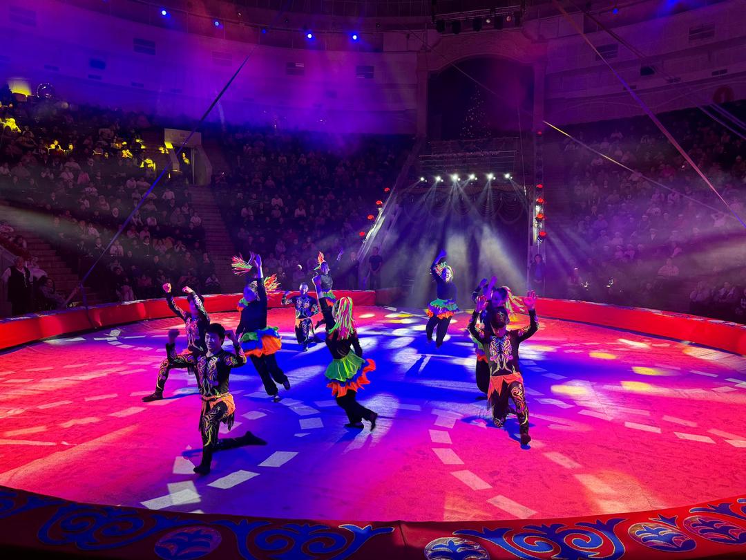 Бишкек циркте «Жалындаган атты издеп» аттуу жаңы жылдык шоу көрсөтүлдү