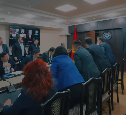 Министр Абсаттар Сыргабаев бир катар жетекчилерге сөгүш берди (ВИДЕО)