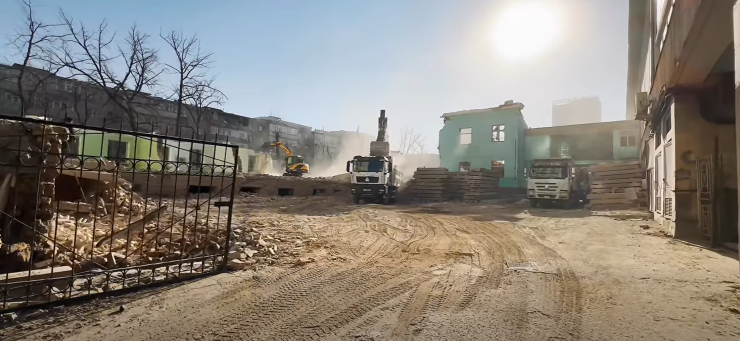 8 кабат болот. Мураталы Күрөңкеев атындагы музыкалык окуу жайды куруу иши башталды