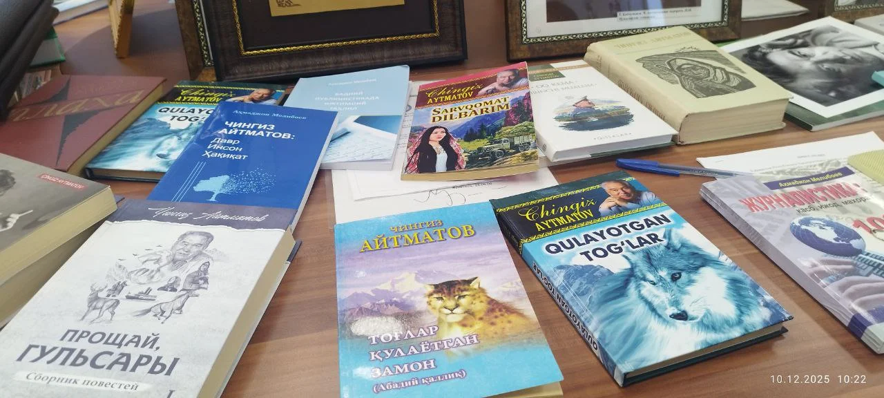 Ташкентте Чыңгыз Айтматовдун даңазалуу мурасы дагы бир ирет эскерилди