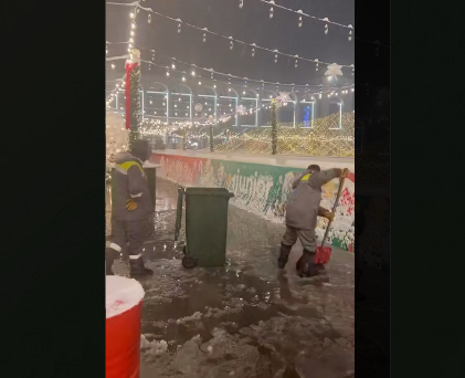 Ала-Тоо аянтын суу каптадыбы? Расмий жооп