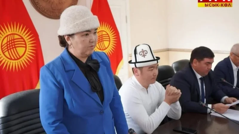 Эрмакан Дүйшөбаева Каракол шаарынын мэринин орун басары болду