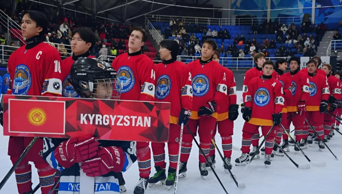 15:1! Кыргызстандын хоккейчилери Ирандын командасын жеңди