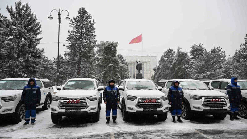 Энергетика министрлигине 40 ка жакын атайын техникалар тапшырылды