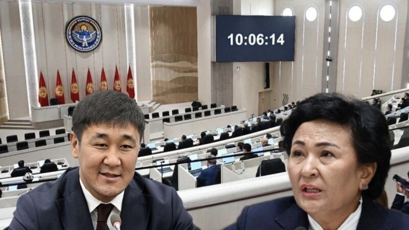 Орунбеков: Талиеванын микрофонун алып коё албайм, сүйлөбө деп да токтото албайм