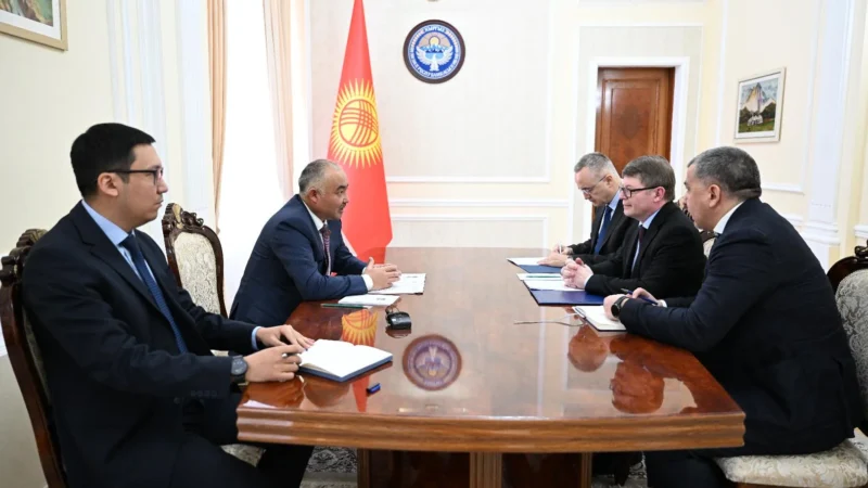 ЖК төрагасы Евробиримдиктин өкүлү менен жолукту