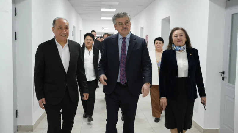 Мамлекеттик тил саясатындагы жаңы кадам: «Кыргызтестте» эл аралык тест пункту ачылды