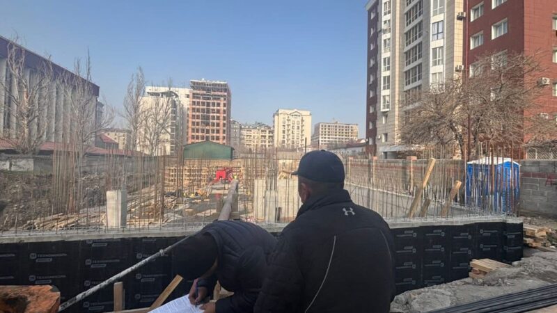 Бишкекте курулуш объектилериндеги коопсуздук талаптары текшерилүүдө