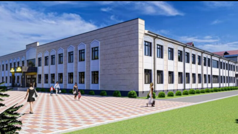 Өзгөн шаарында 500 орундуу заманбап мектеп курулууда