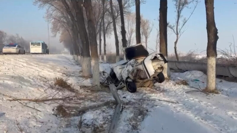 Мас абалында жол кырсыгына кабылган 20 жаштагы айдоочунун абалы оор