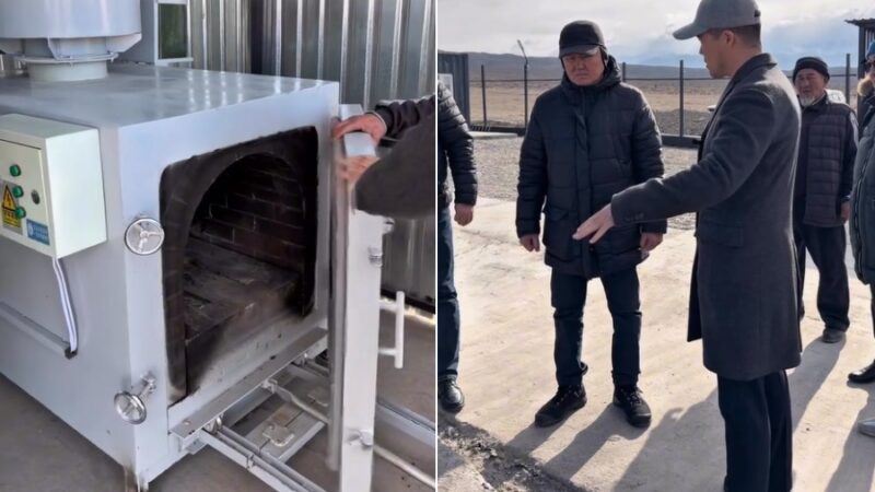 Жаныбарлардын алгачкы крематорийи Балыкчыда ачылды