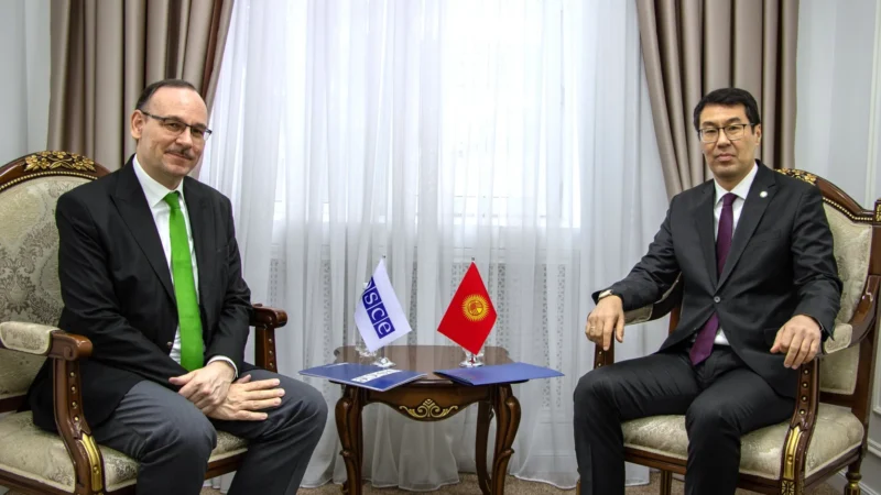 ЕККУнун башкы катчысынын Кыргызстанга келери күтүлүүдө