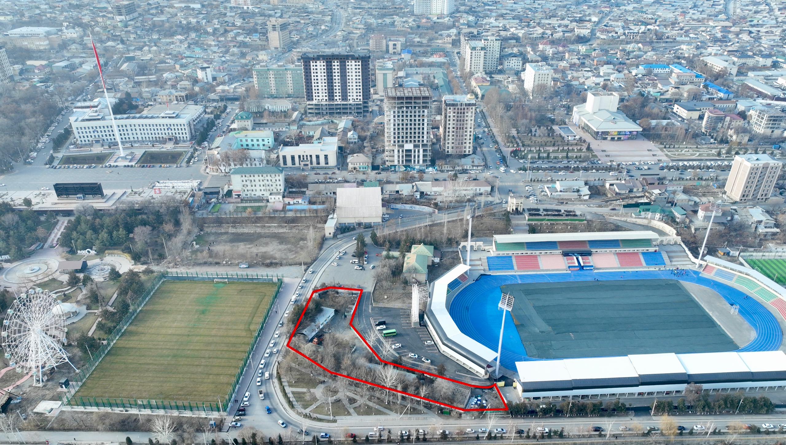 Оштогу борбордук стадиондун 2 миң 700 чарчы жер тилкеси мамлекетке кайтарылды