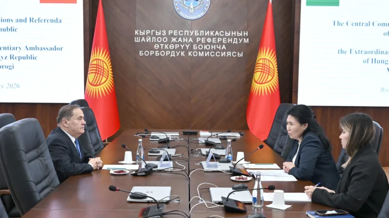 Венгрия Кыргызстандын шайлоодогу санариптик технологияларына кызыкдар