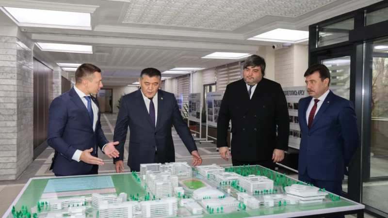 Өлкөнүн түштүгүндө КРСУнун филиалын ачуу маселеси каралды