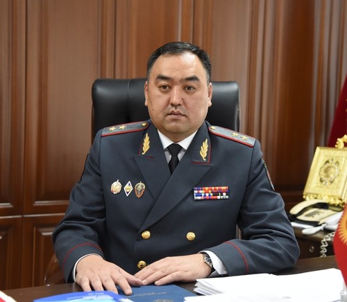 Улан Ниязбековго «милициянын генерал-полковниги» жогорку атайын наамы ыйгарылды