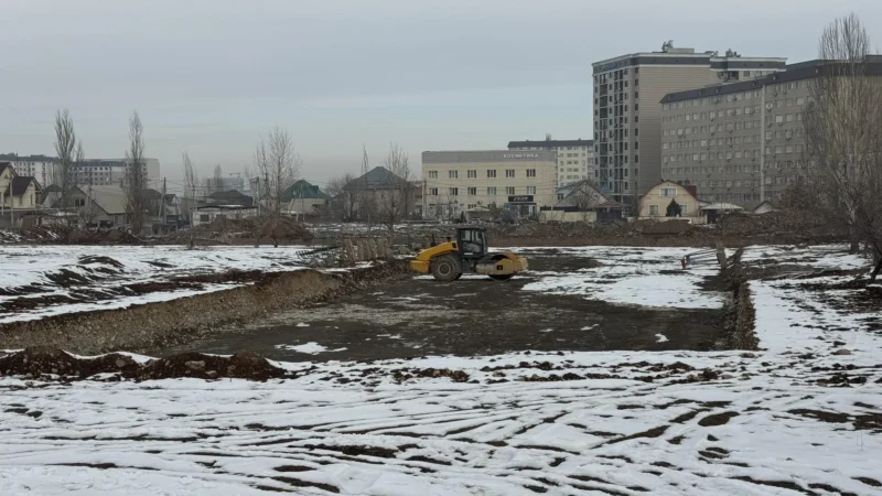 Көк-Жар конушунда 500 орундуу мектептин курулушу башталды