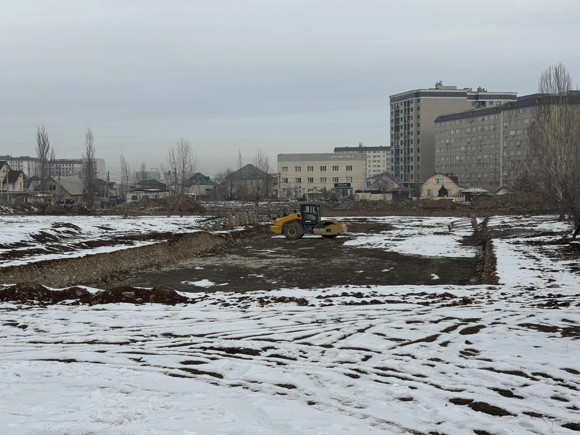 Көк-Жар конушунда 500 орундуу мектептин курулушу башталды