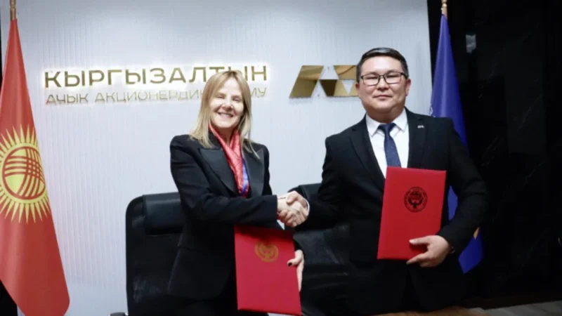 «Кыргызалтын» АКШнын компаниялары менен кызматташат