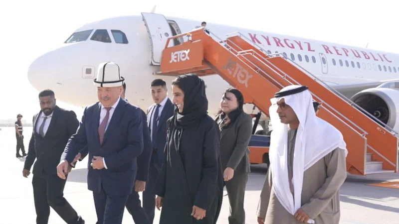 Адылбек Касымалиев Бириккен Араб Эмираттарына жумуш сапары менен барды