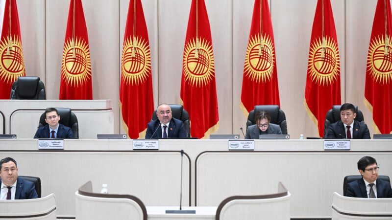 Минкаб ыш, баалардын өсүшү жана тигүү тармагын колдоо боюнча маалымат берүүдө