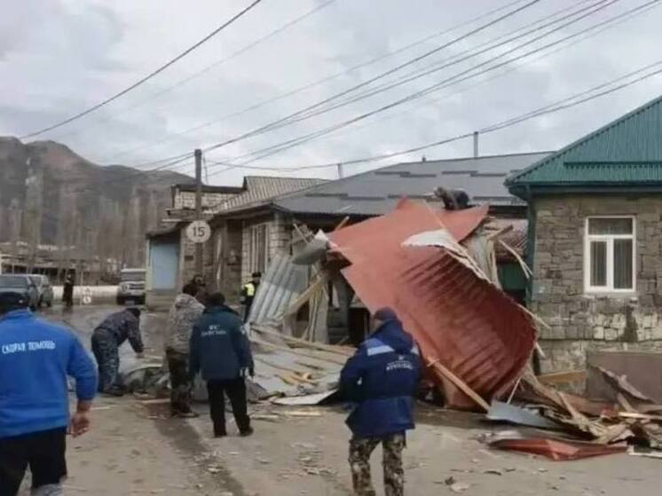 Дагестанда катуу шамалдан улам 100гө жакын калктуу конуш жарыксыз калды