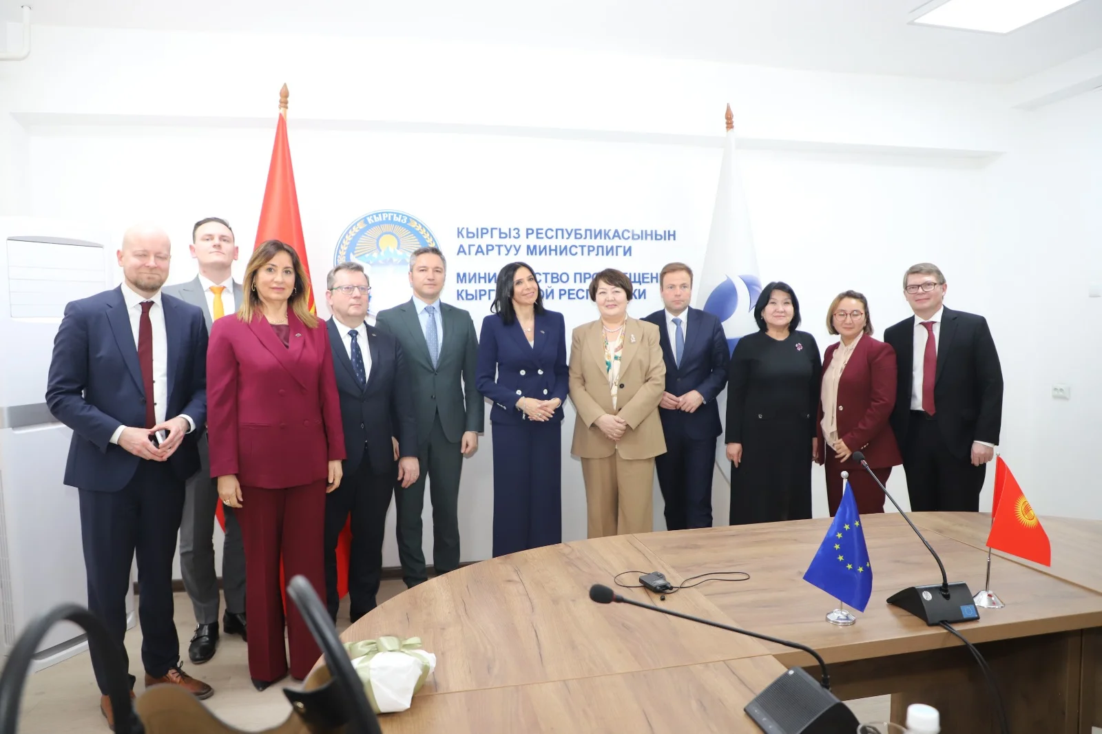 Агартуу министри Европа парламентинин депутаттары менен жолукту