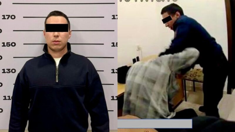 Бишкекте майда бейбаштыкка шектелген кишини сабап салган милиционер кармалды