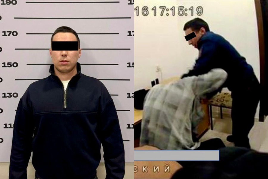 Бишкекте майда бейбаштыкка шектелген кишини сабап салган милиционер кармалды