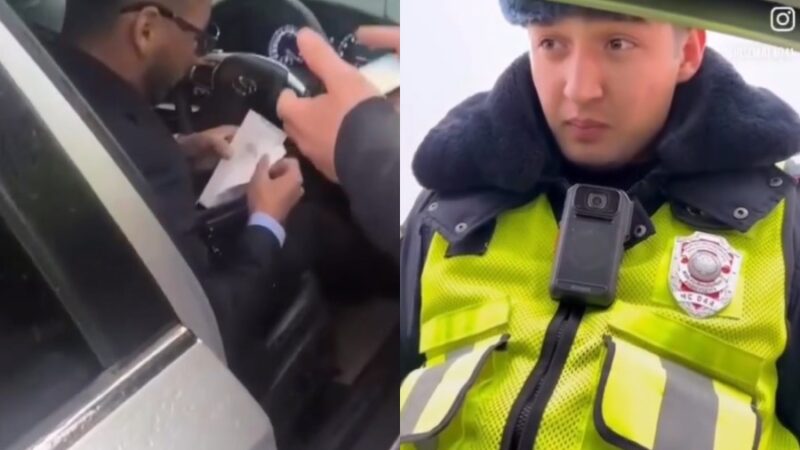 Жол эрежесин одоно бузган чет өлкөлүк жарандын унаасы айып короого киргизилди