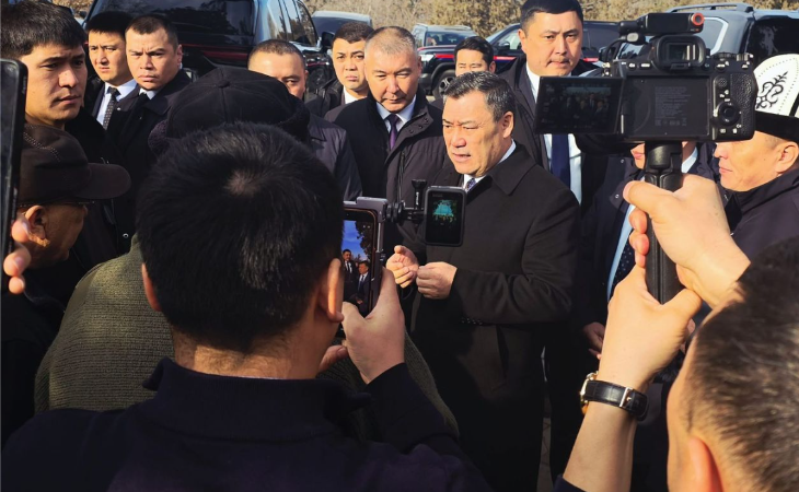 Президент «Унаа» мамлекеттик мекемесине барды