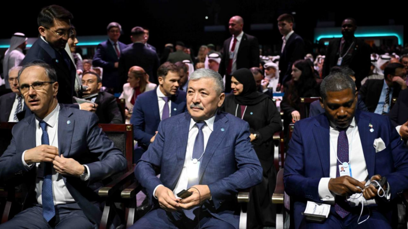 Адылбек Касымалиев Дубайда өтүп жаткан Дүйнөлүк өкмөттөр саммитине катышууда
