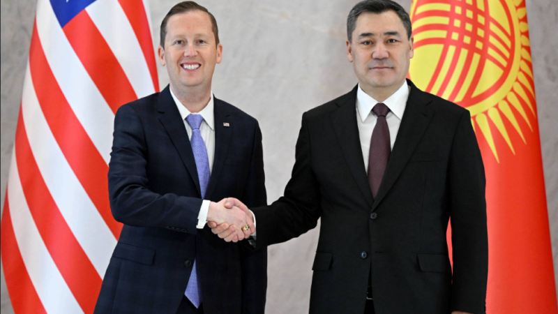 Садыр Жапаров Элис Серджио Горду кабыл алды