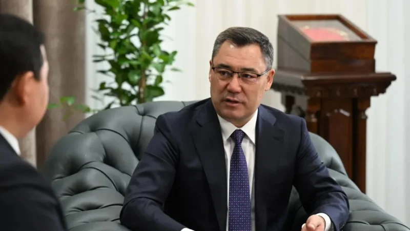 Садыр Жапаров: Ким элдин тынчтыгын бузса, мыйзам алдында жооп берет