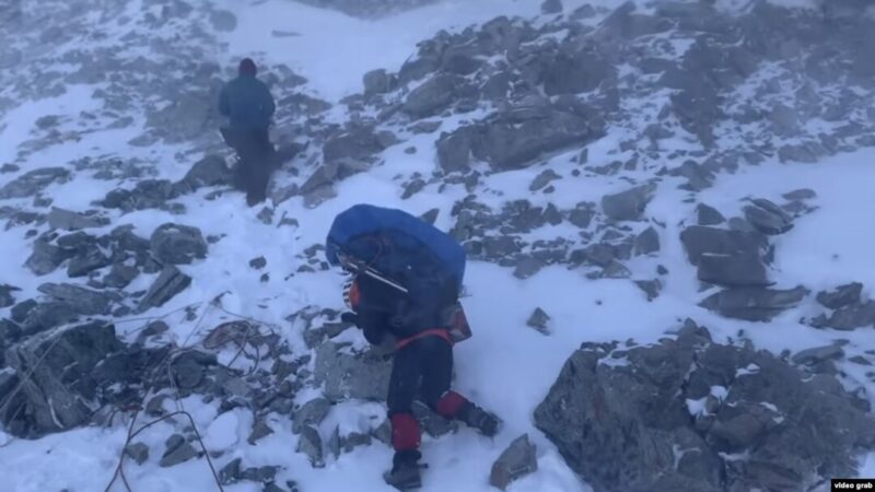 «Ала-Арчада» жабыркаган чет элдик альпинист куткарылды (ВИДЕО)