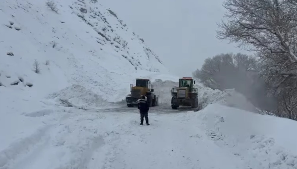 Түндүк-Түштүк альтернативдик жолуна кар көчкү түштү