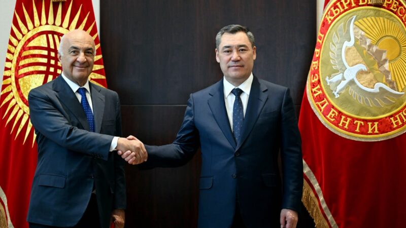 Садыр Жапаров SICPA SA компаниясынын директорлор кеңешинин төрагасы жана башкы директорун кабыл алды