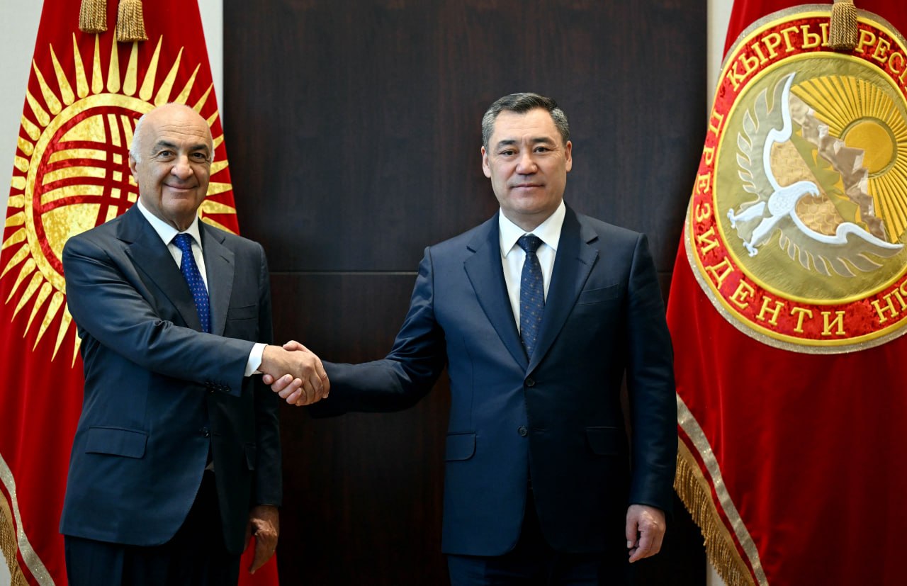 Садыр Жапаров SICPA SA компаниясынын директорлор кеңешинин төрагасы жана башкы директорун кабыл алды