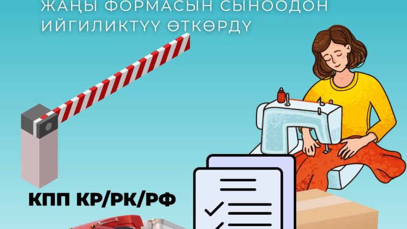 Электрондук эсеп-фактуранын жаңы формасы сыноодон ийгиликтүү өттү