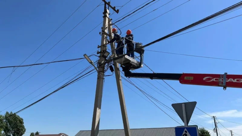 Бишкекте 40 чакырымдан ашык эски электр линиялары жаңыланат